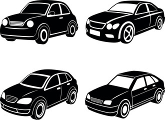 Obraz premium automobile, car, transport, vehicle, Transportation illustration, automobile design, automotive art, Car silhouette, Vehicle illustration, Car design
