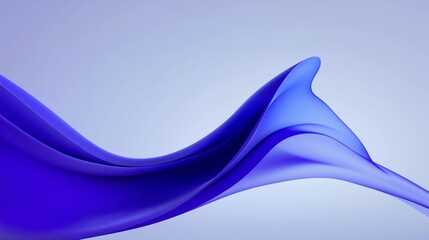 Abstract blue and purple liquid wavy shapes futuristic banner