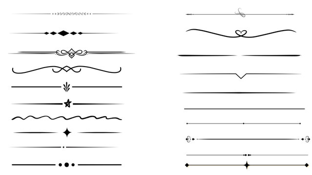 border collection. Vintage, elegant, decorative border, Perfect for certificates, invitations, document decoration. 