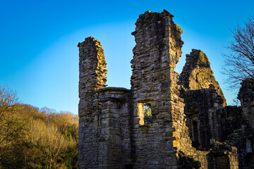 Photograph of Finchale Priory in County Durham, England