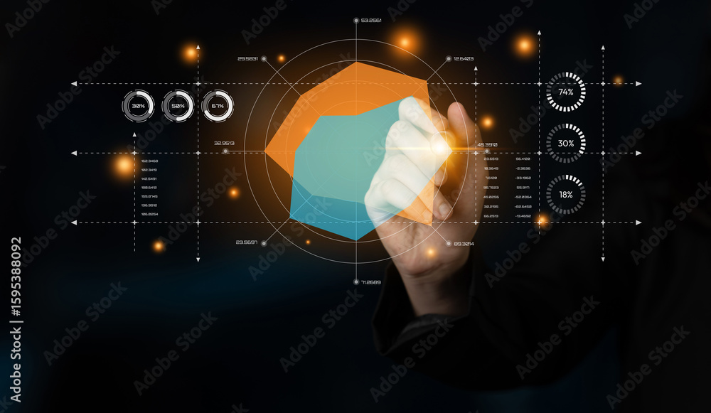 Aufkleber big data and analytics support real-time insights, predictive modeling, and data-driven decisions fo