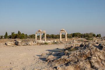 Exploring the Ancient Ruins of Pamukkale With Scenic Landscapes and Historical Significance at...