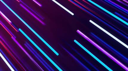 Abstract blue and purple liquid lines futuristic banner