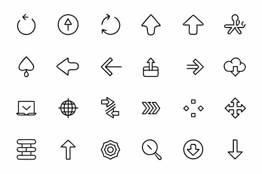A clean, tech-focused Arrows bundle perfect for websites, apps, and dashboard interfaces