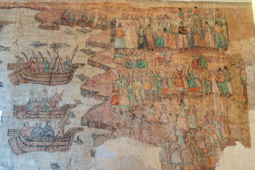 arte mural monasterio cuernavaca