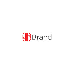 Obraz premium Letter S App Icon Monogram with white background. 