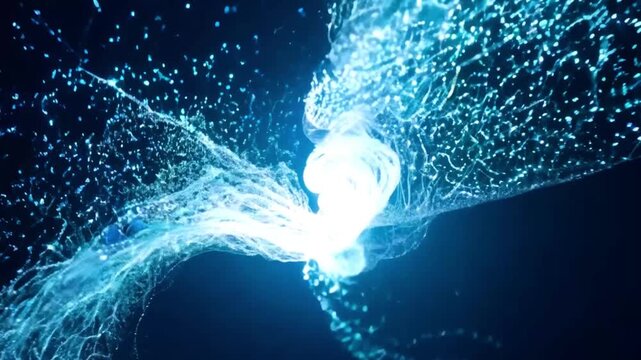 blue abstract background