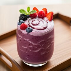yogurt with berries