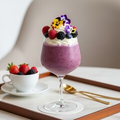 yogurt with fruits