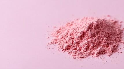 Powdered blush-pink marvel evokes cosmic dreams, perfect for Holi celebrations, avant-garde culinary artistry, or whimsical DIY beauty