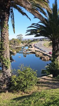 Paisaje urbano con naturaleza: una postal del Parque Rod&oacute;, Montevideo, Uruguay