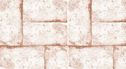 Distressed Red Clay Brick Grunge Texture Overlay Effect. Authentic Urban and Rustic Feel, Ideal for Background Layers, Architectural Renderings, or Vintage Design Projects.