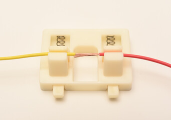 Tools for soldering and processing wires.