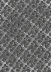 Honeycomb texture pattern in gray and silver tones  