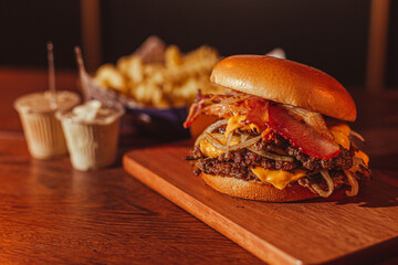 Burger bacon © Bruna