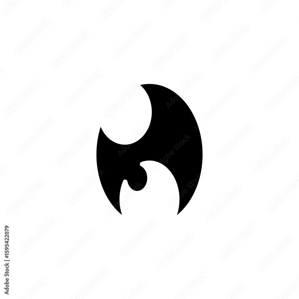 Poster fire icon is designed in a visually appealing and easily recognizable style. it’s suitable for vario