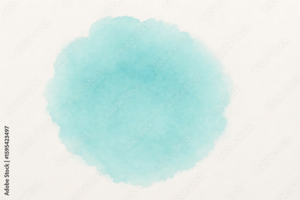 Poster watercolor background texture light blue abstract art design illustration for graphic and web design