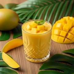 mango smoothie with mango