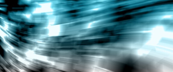 abstract green and grey background with motion blur and halftone texture