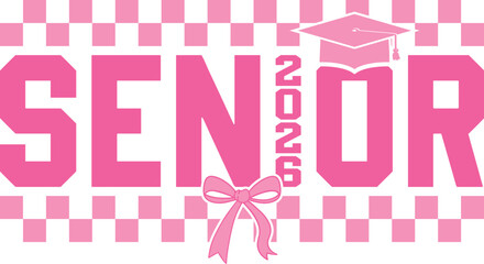Senior 2026 SVG PNG, Graduation 2026 SVG