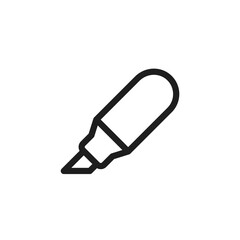 marker icon is designed in a visually appealing and easily recognizable style. It’s suitable for various visual needs such as apps, digital media, or other graphic design projects