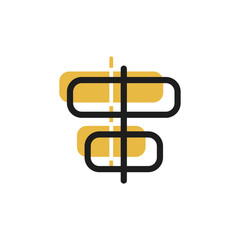 Obraz premium align icon is designed in a visually appealing and easily recognizable style. It’s suitable for various visual needs such as apps, digital media, or other graphic design projects