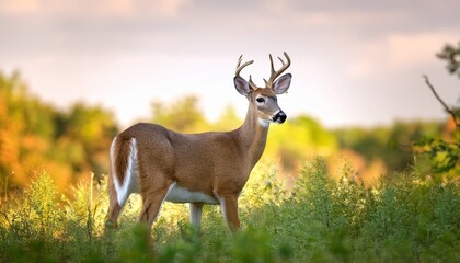 white tailed deer