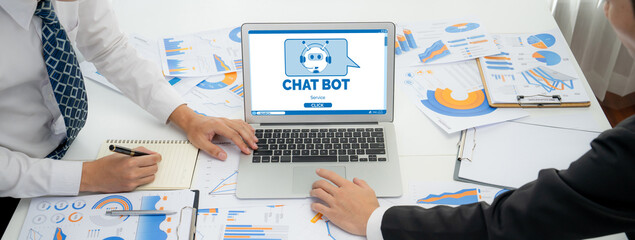 Chatbot software application for brisk online business that automatically reply to customer...