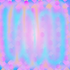 Abstract pastel gradient with colorful shapes and soft design  