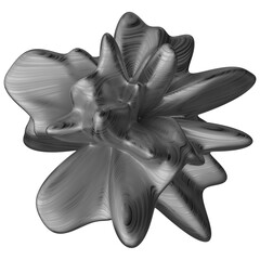 Futuristic Sci-Fi Inspired 3D Organic Shapes Flowing in a Galactic Space Environment with Cosmic Energy, Nebula Clouds, and Alien Forms , Abstract Digital Art for Space Exploration and Interstellar