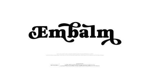 Creative logo simple modern urban alphabet font. Digital abstract futuristic, logo, music, sport, minimal technology typography. Simple numeric vector illustration