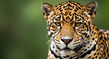 Authentic Photograph Jaguar Portrait