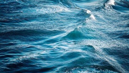 water texture with detailed wave motion in daylight