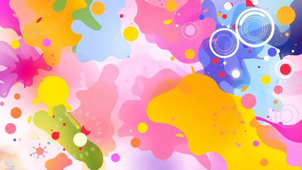 Fototapeta premium Colorful Abstract splash Background and art 
