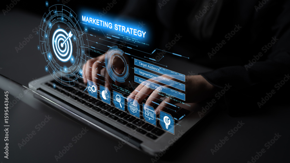 Aufkleber target audience analysis enhances marketing with segmentation, smart profiling, and personalized str