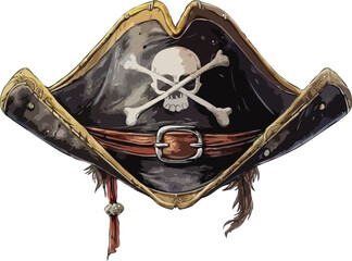 old pirate cap