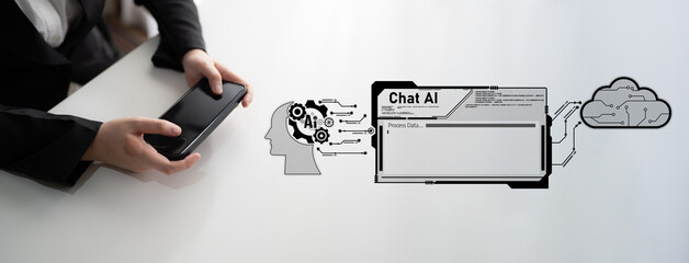 AI chatbot using prompt engineering and LLM deep learning delivers explainable generative AI for...