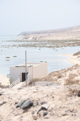 beach hut on the beach