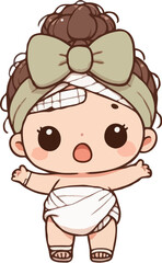 Cute baby girl