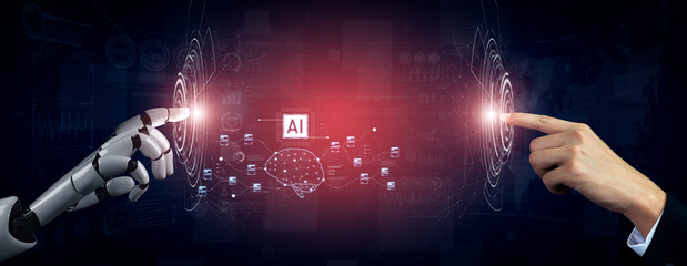 AI powers a neural network to process complex data streams, optimize learning models, and automate...