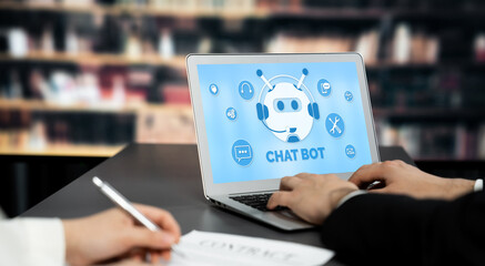 Chatbot software application for brisk online business that automatically reply to customer...