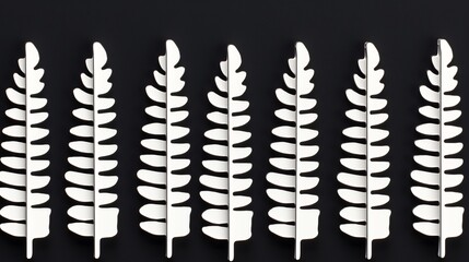 Tunneling ferns that appear to grow through solid rock by exploiting quantum uncertainty in their cellular structures