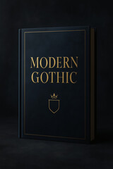 classic book on a black background