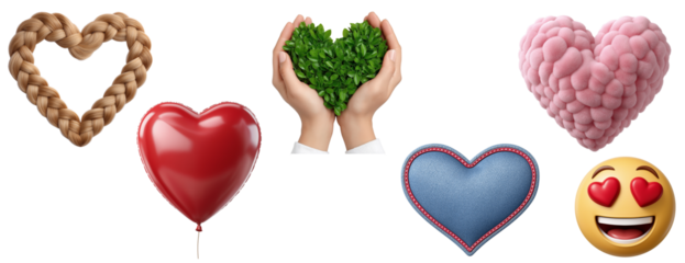 Many Hearts Represent Love Affection And Happiness
Diverse Hearts Symbolize Romantic Feelings Together
