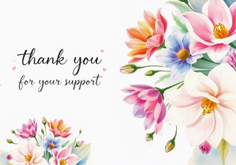 Thank you card