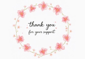 Thank you card