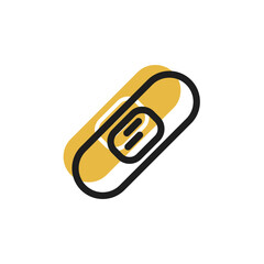 plaster icon is designed in a visually appealing and easily recognizable style. It’s suitable for various visual needs such as apps, digital media, or other graphic design projects