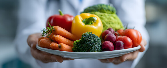 The healthcare professional providing nutritional guidance to a patient.