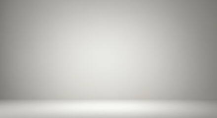 A plain, minimalist gray studio backdrop.  Empty space