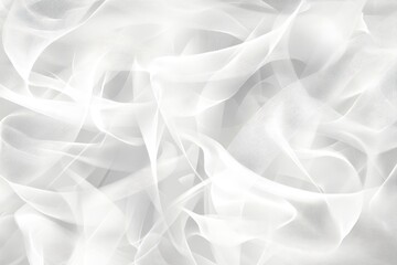 Fototapeta premium Abstract white music notes on a smooth flowing background with digital artistry, White music notes Abstract background Digital illustration Seamless